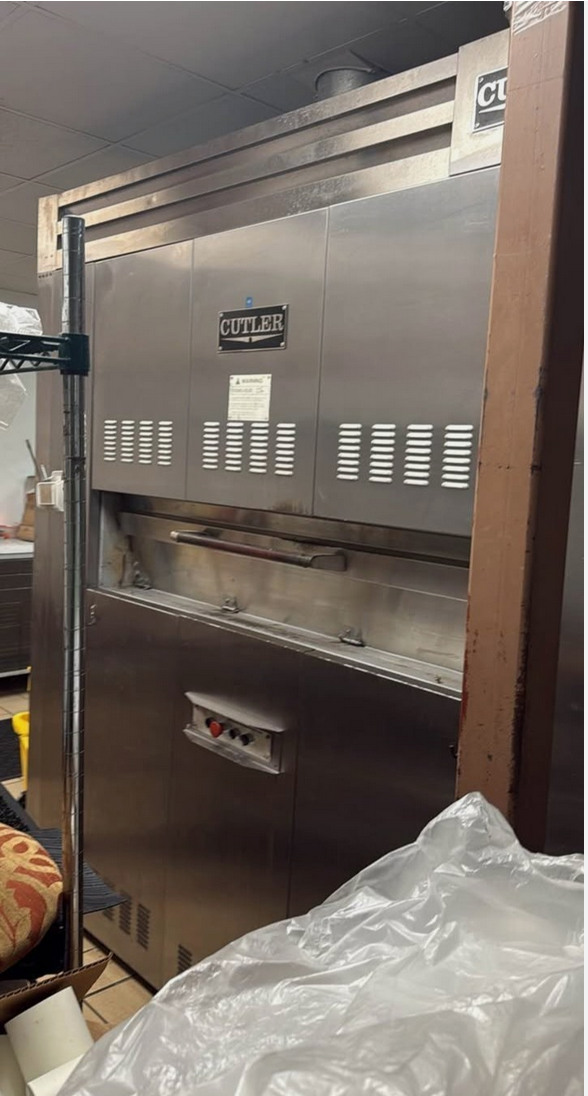 Cutler PNLVB-15 Pan Gas Bagel, Pizza, Pretzel, Bakery Revolving Tray Oven Gas
